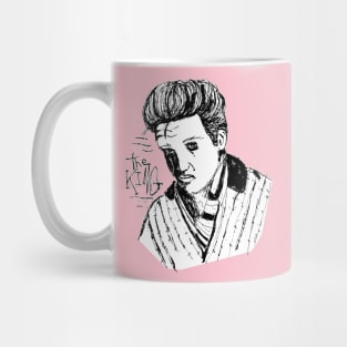 Dark and Gritty Elvis Presley Portrait - the sad king Mug